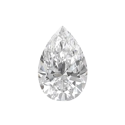 1.03ct GCAL Pear H/SI1 Lab Grown