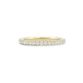 14K Y Gold 0.30ctw Diamond Band H/SI1