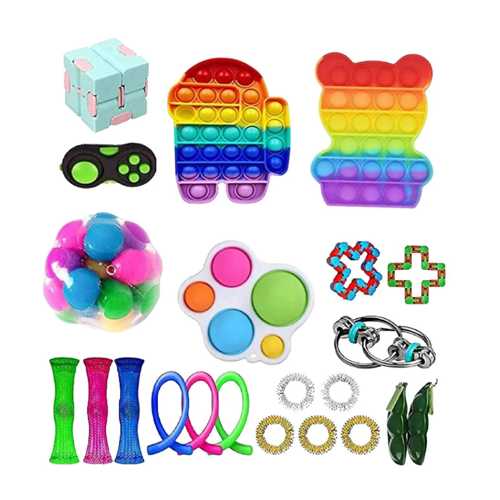 21/24Pcs Fidget Toys Set Cost-effective