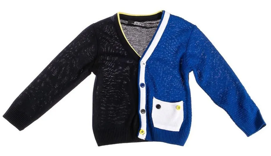 Multi-Colored Boys NSW4238 Cardigan for Attic 21 - Optimize