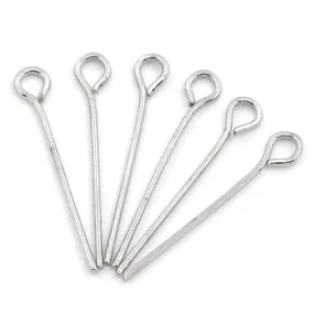 AVBeads Components Eye Pins 20mm 30pcs 21 gauge