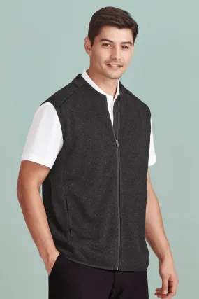 Biz Care Mens Nova Zip Front Vest (CO343MV)