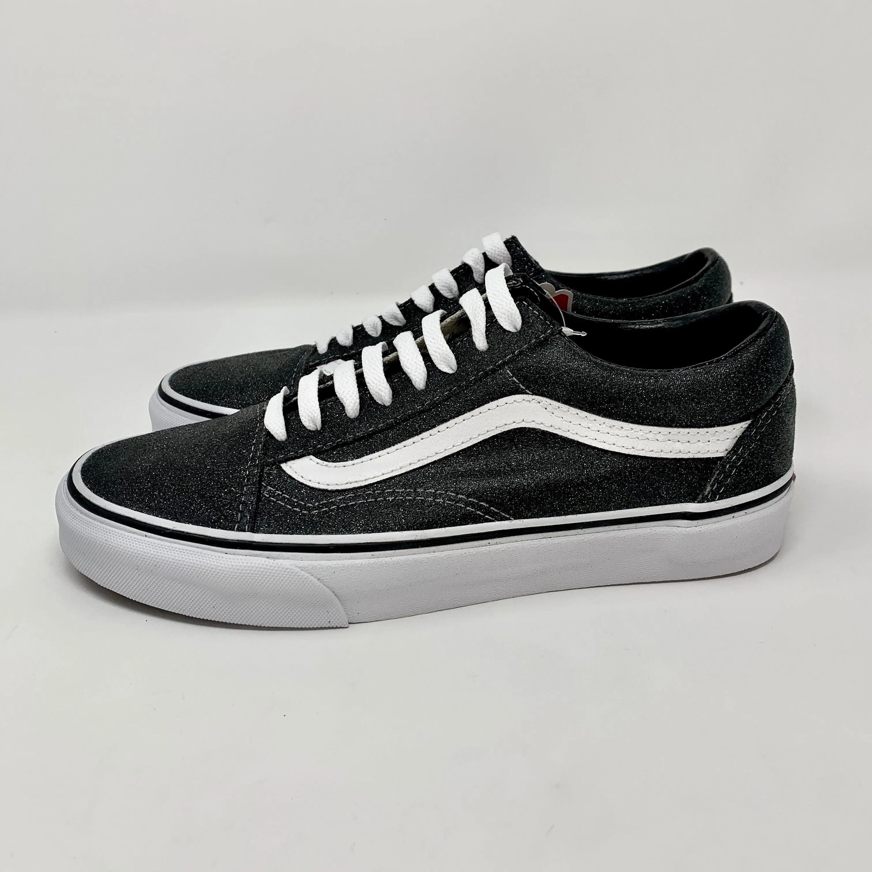 Black Glitter Old Skool Vans