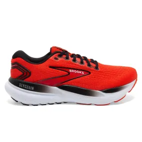 Mens Brooks Glycerin 21 Running Shoes in Grenadine/Salsa/Black Color Combination