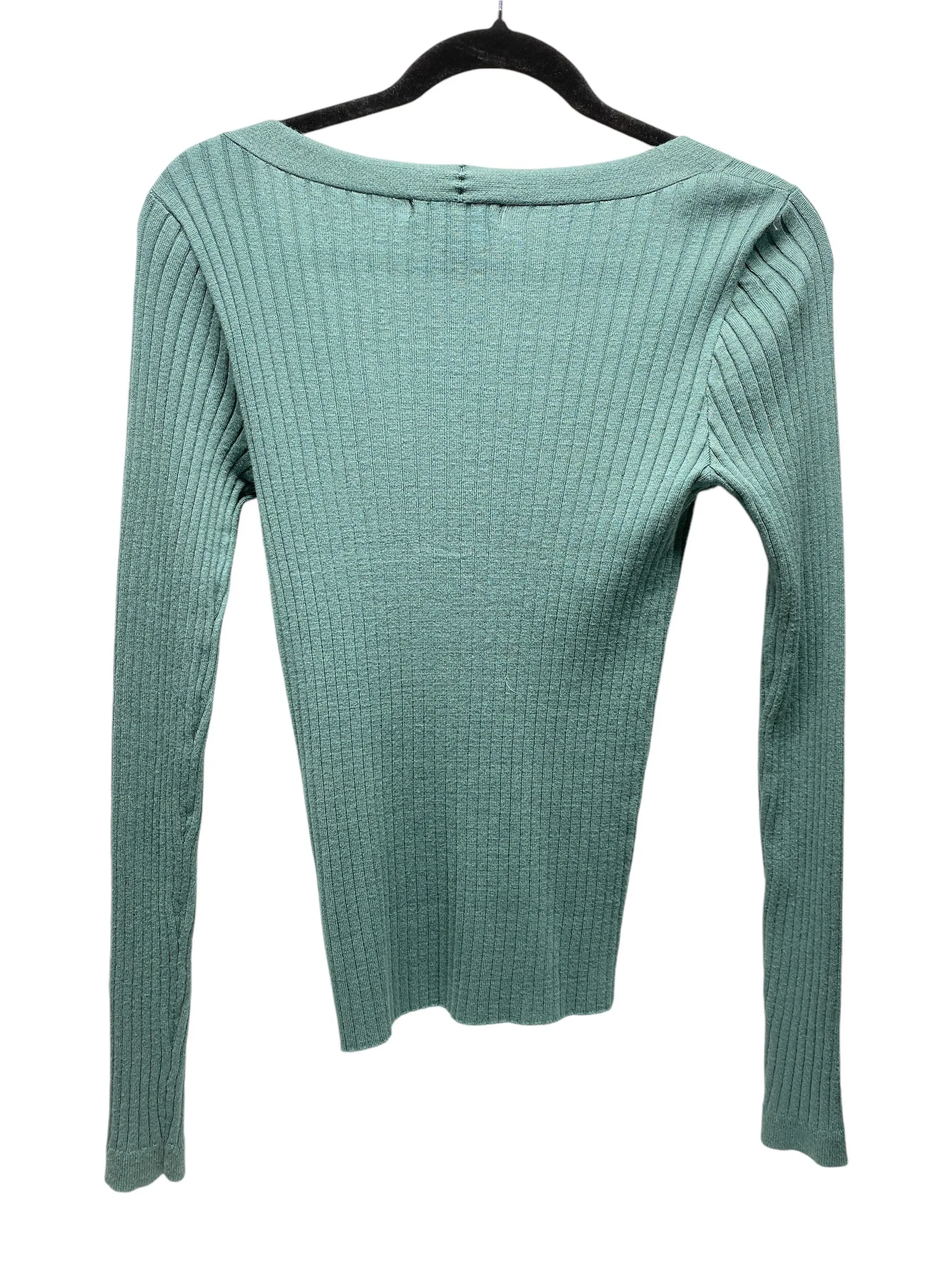 Cardigan By Forever 21 In Aqua, Size: S