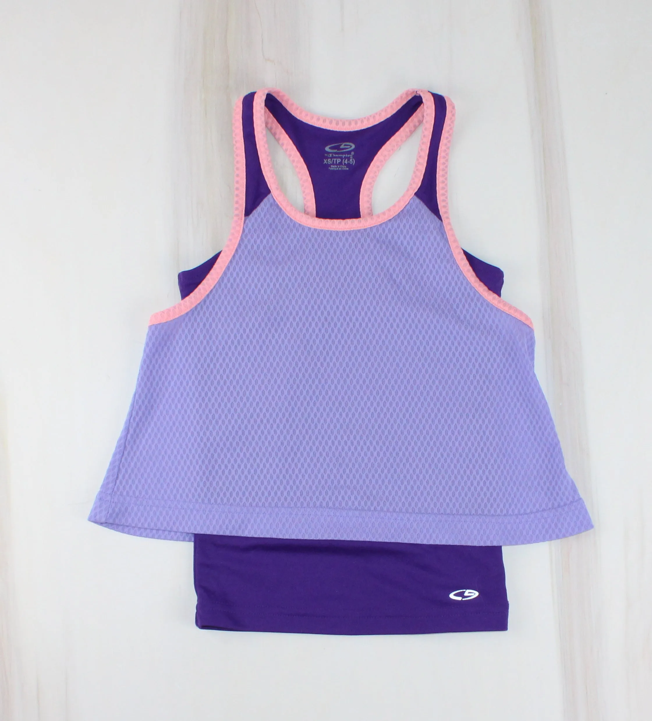 CHAMPION ATHLETIC PURPLE TANK 4-5Y VGUC/EUC