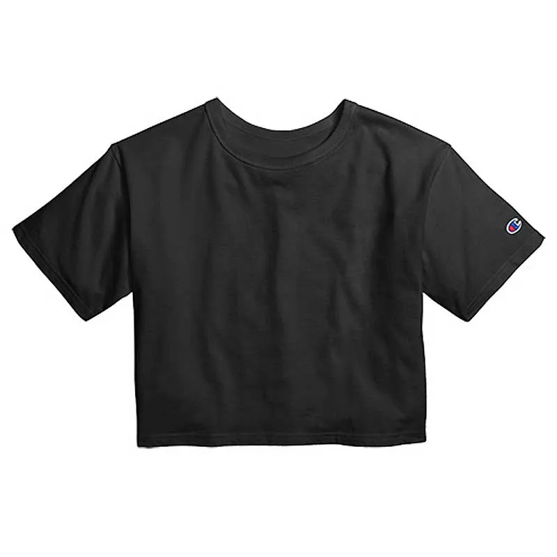 Champion Girl's Cropped Cotton Tee