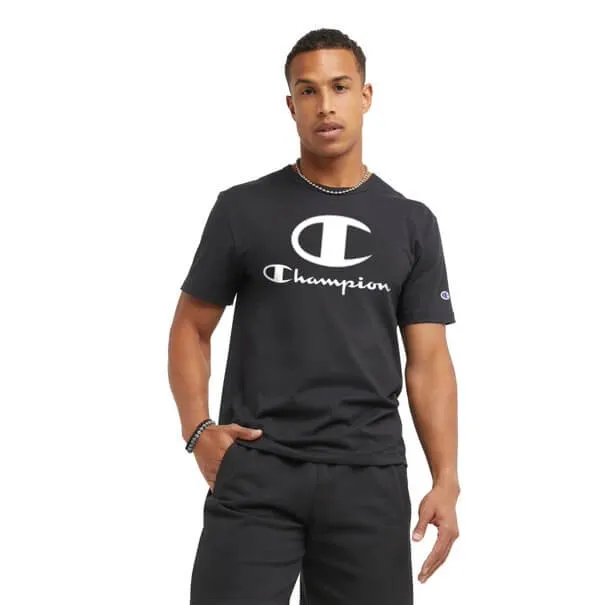 Champion Lightweight Short Sleeve Tee Black