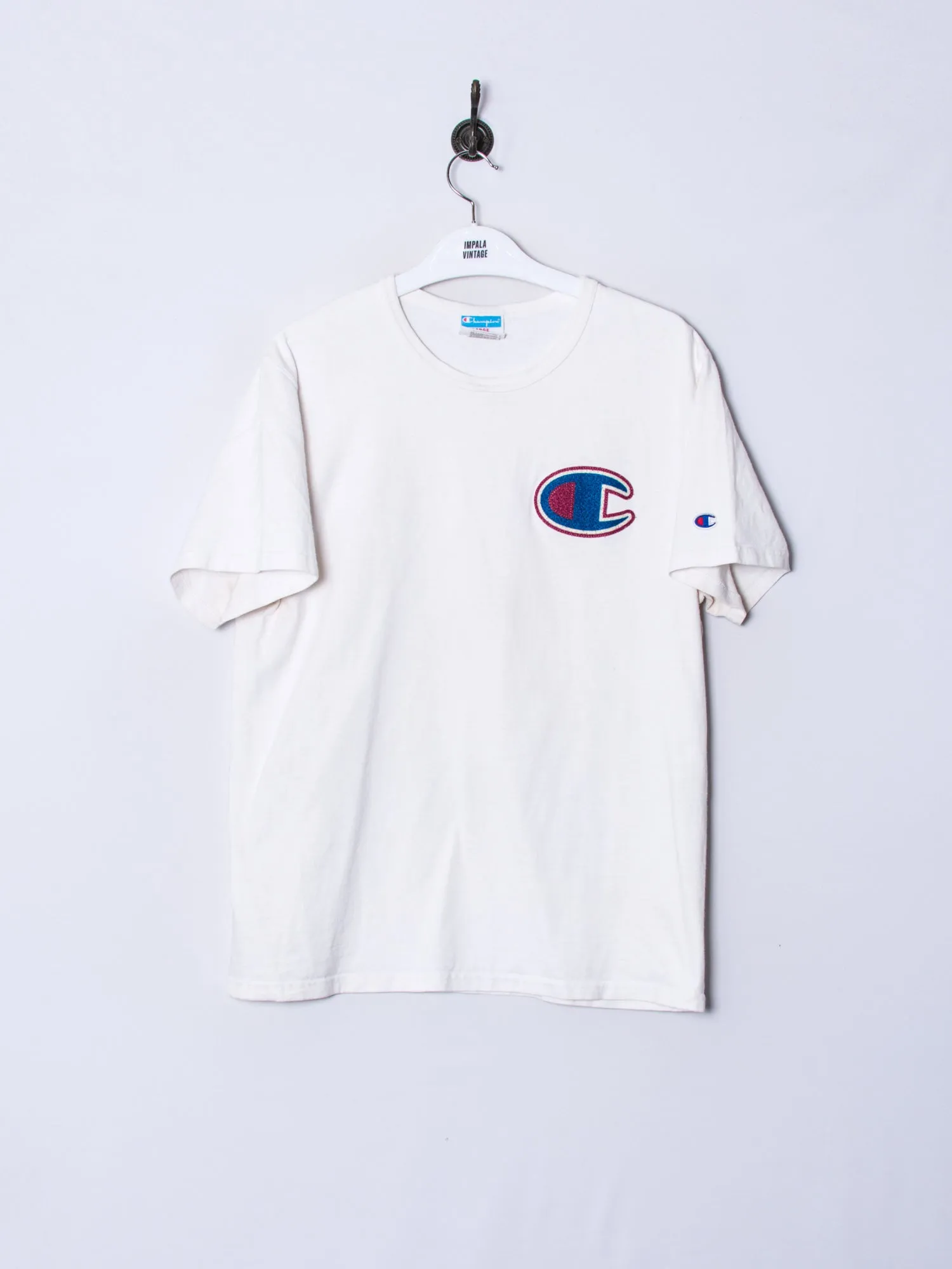 Champion White Cotton Tee