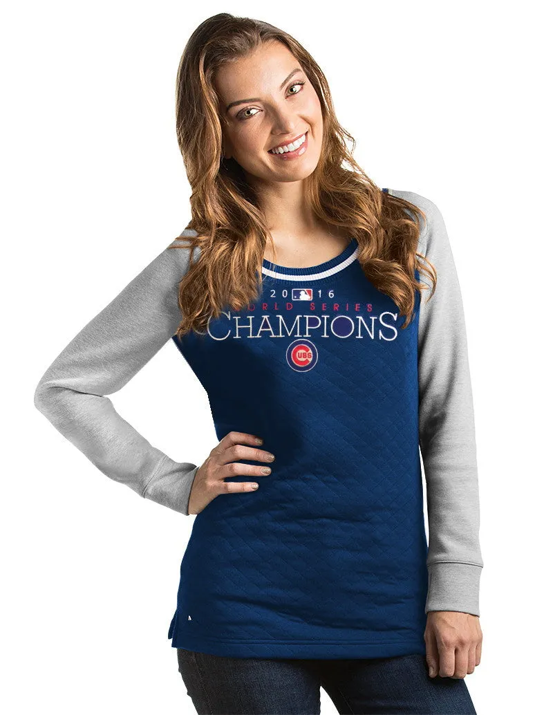 Chicago Cubs World Series Champion Womens Mvp Pullover 2016