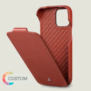 Customizable Top iPhone 12 & 12 Pro leather case with MagSafe