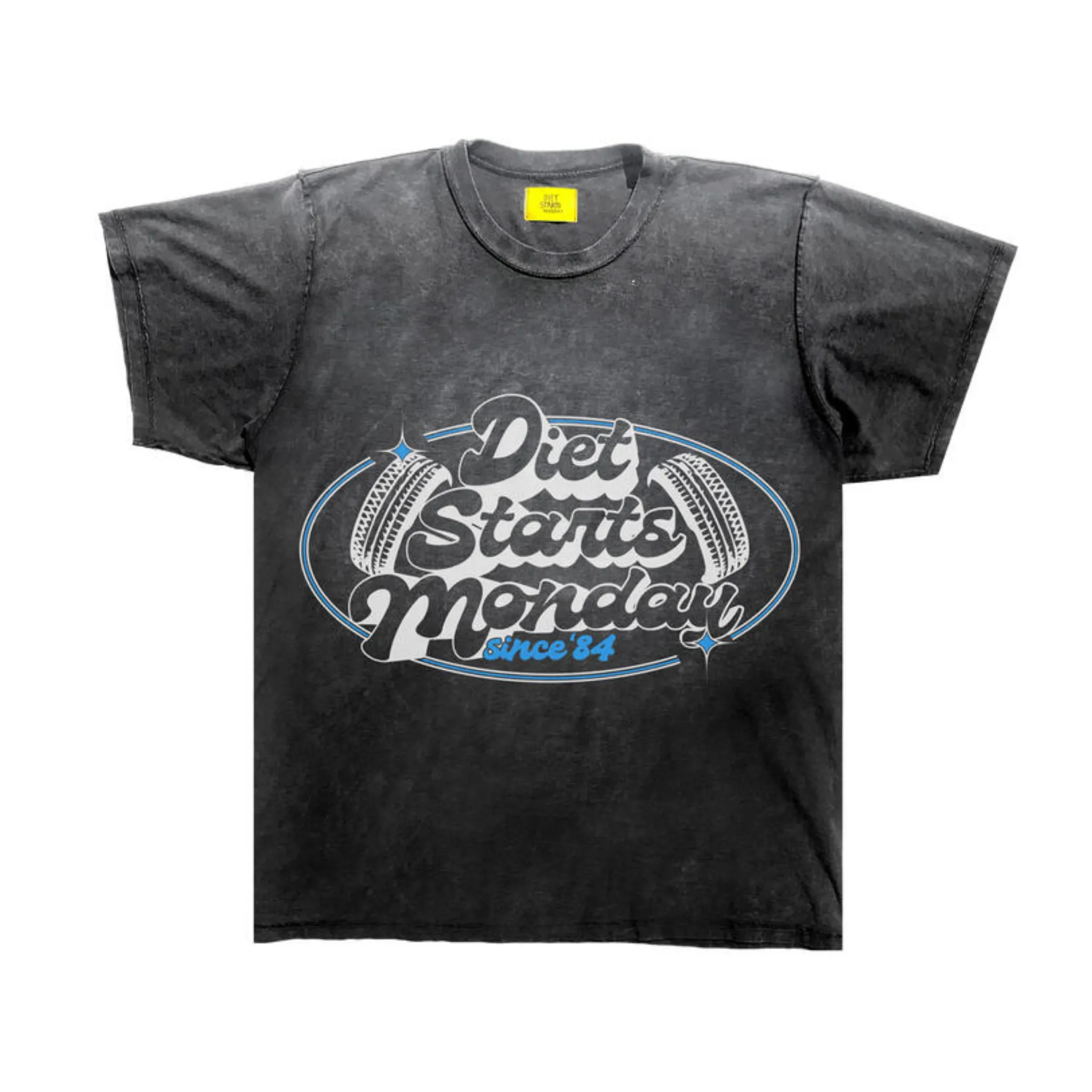 Diet Starts Monday Auto Tee (Vintage Black)