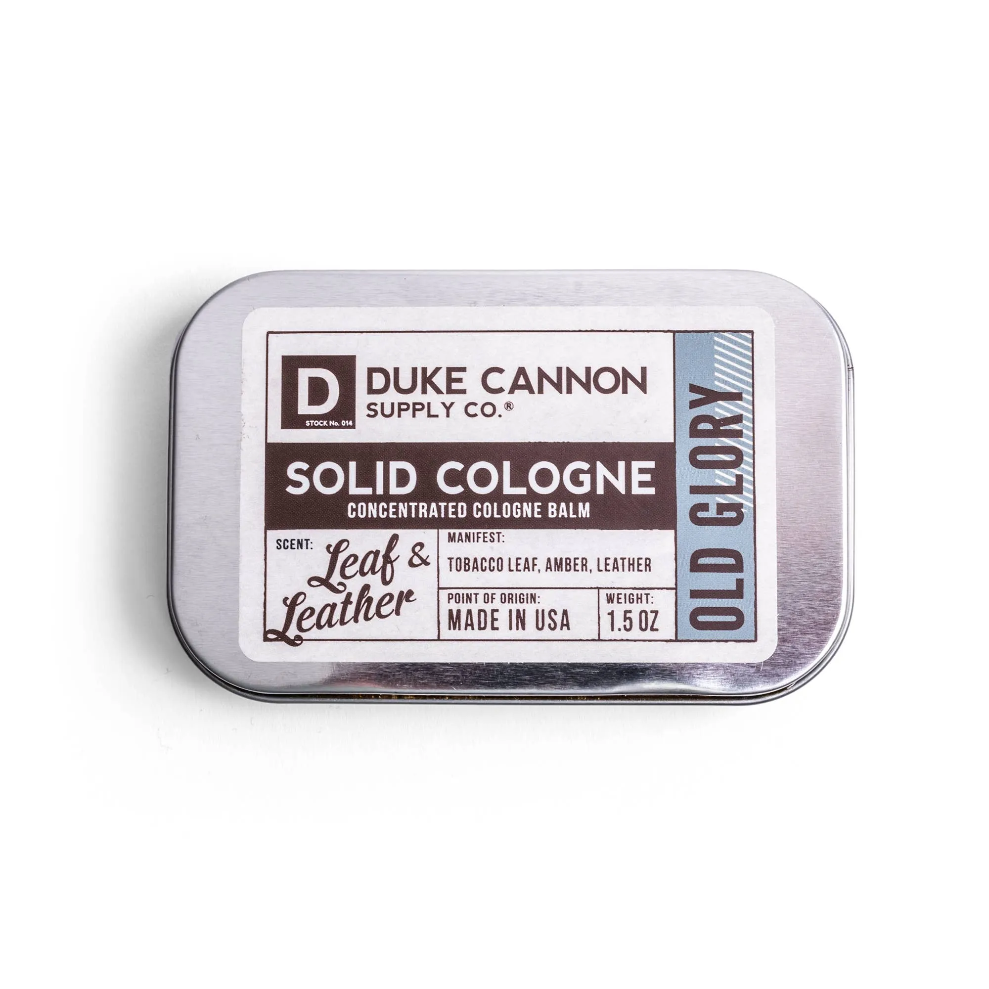 Duke Cannon Solid Cologne - Old Glory