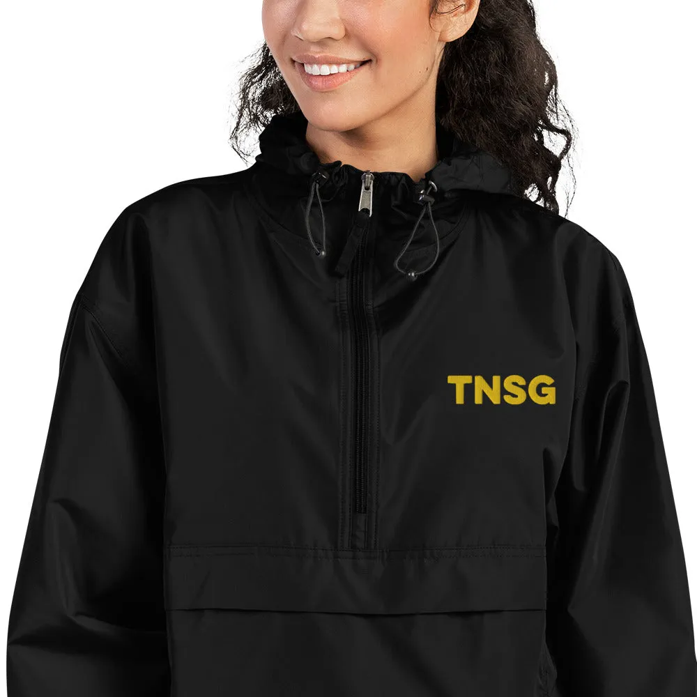 Embroidered Unisex Champion Packable Jacket - TNSG