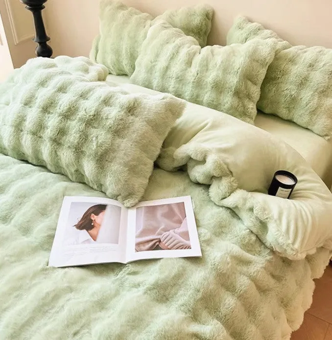 Fashion Green Bedding Set PN6186