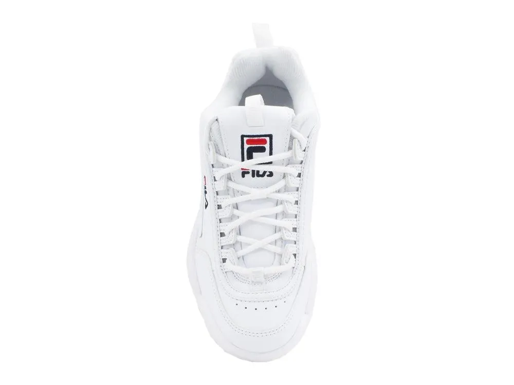 FILA Disruptor Kids Sneakers Scarpe Bimba White 1010567.1FG