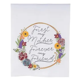 First My Mother, Forever My Friend Tea Towel