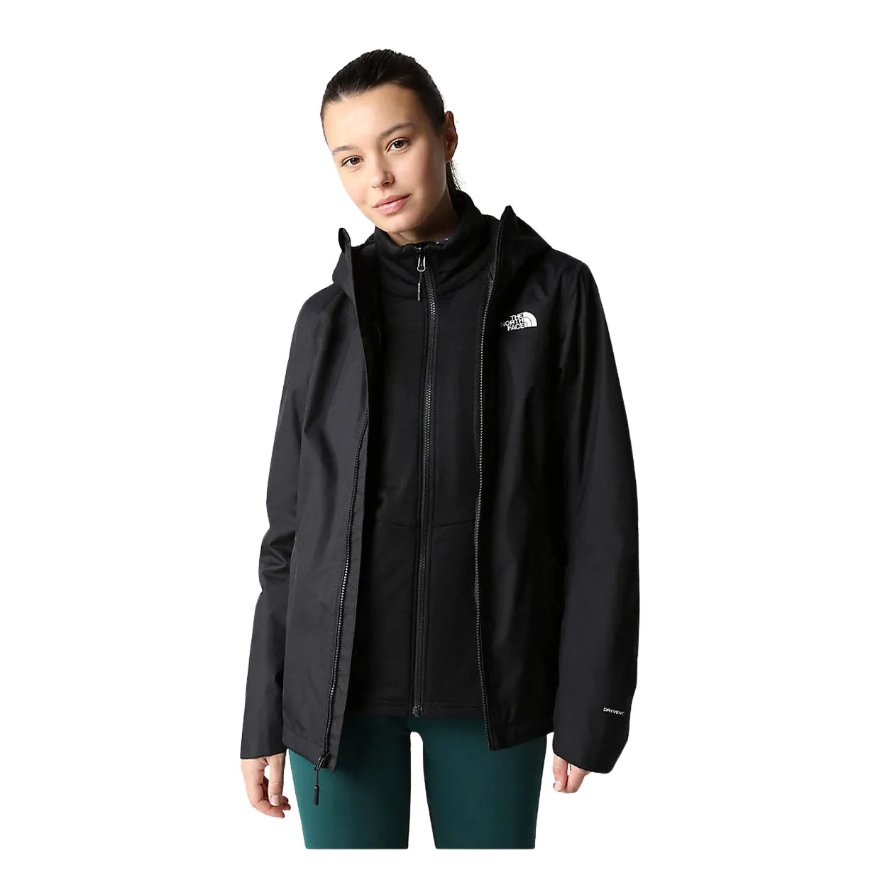 Giubbino Donna The North Face W' Quest Triclimate Nero