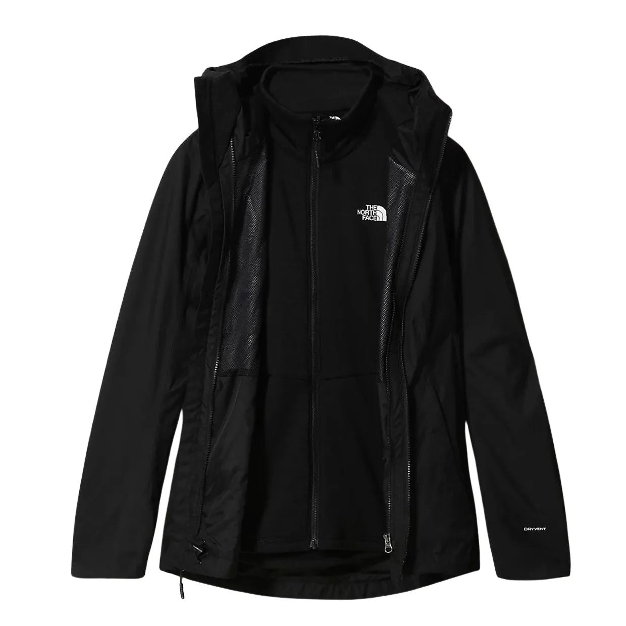 Giubbino Donna The North Face W' Quest Triclimate Nero