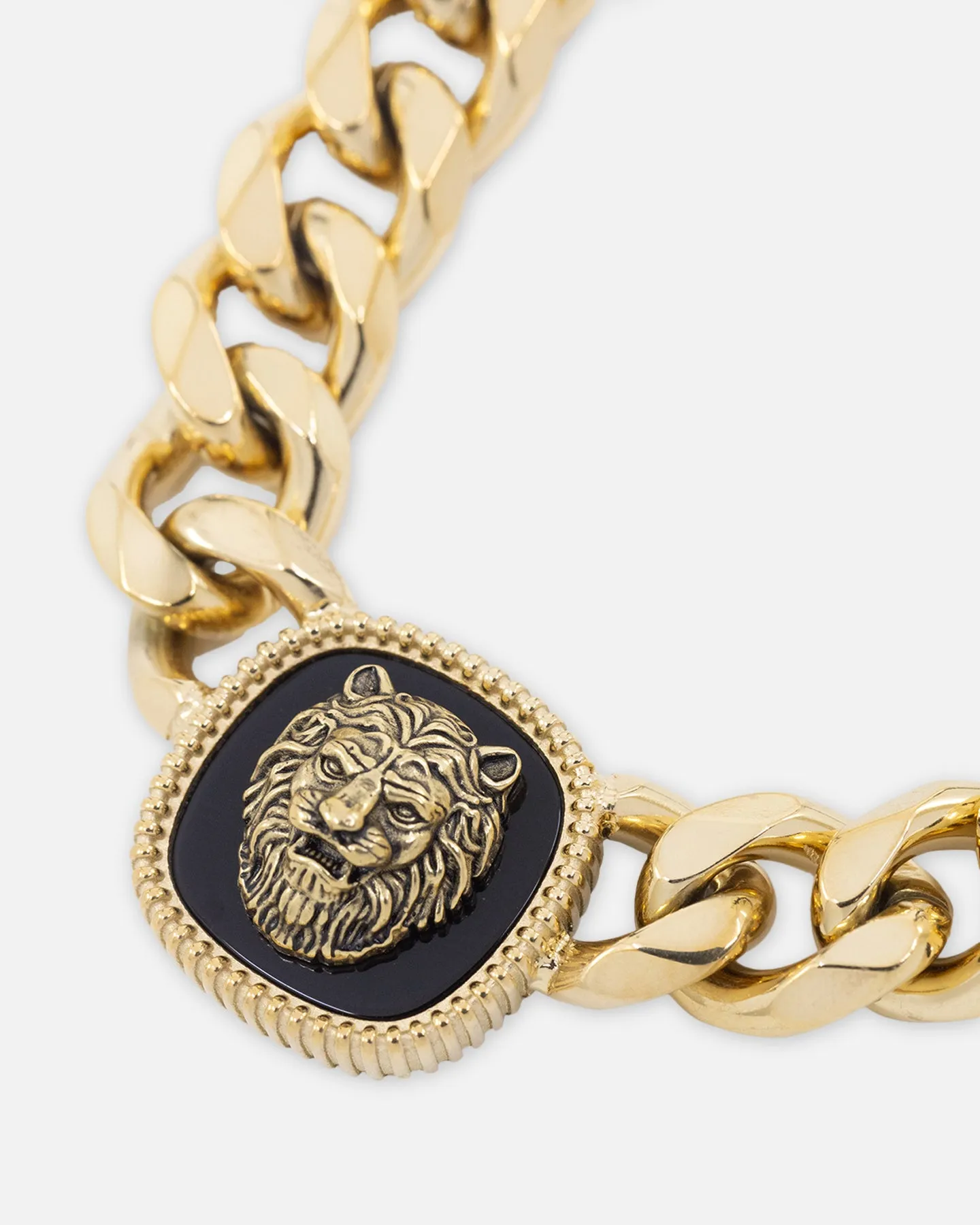 Guess Mainline Lion King Necklace 21 Gold