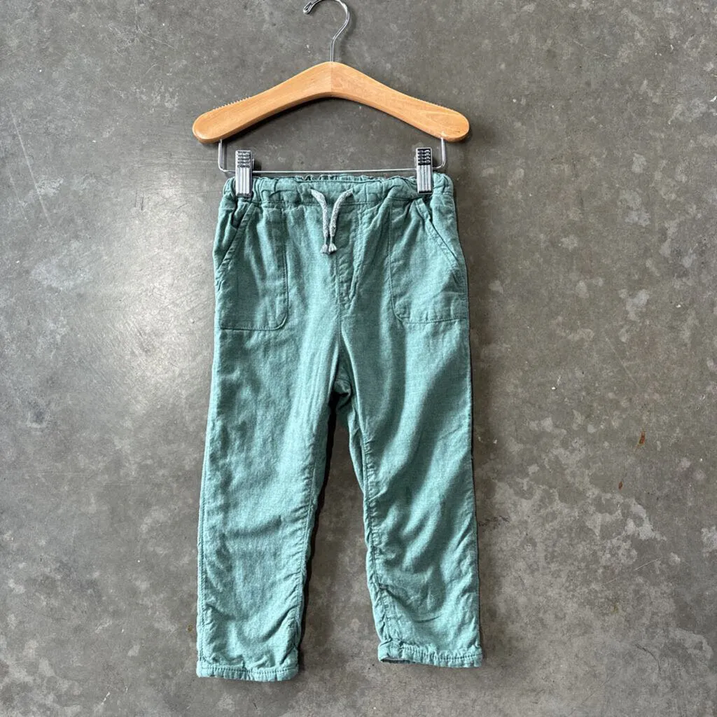 H&M Lined Linen Pants - 2T