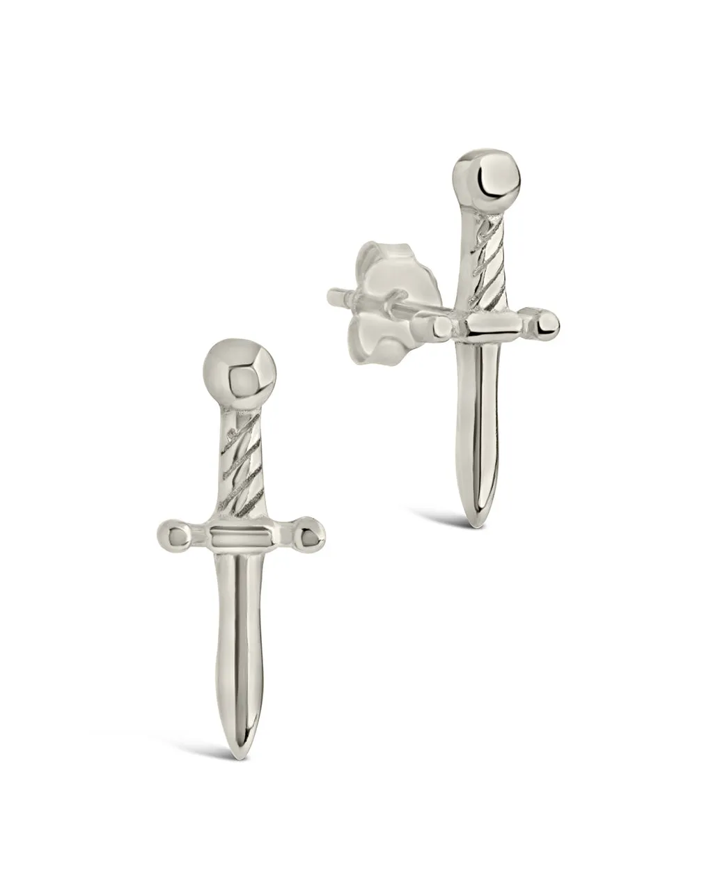 Joan of Arc Studs by Sterling Forever