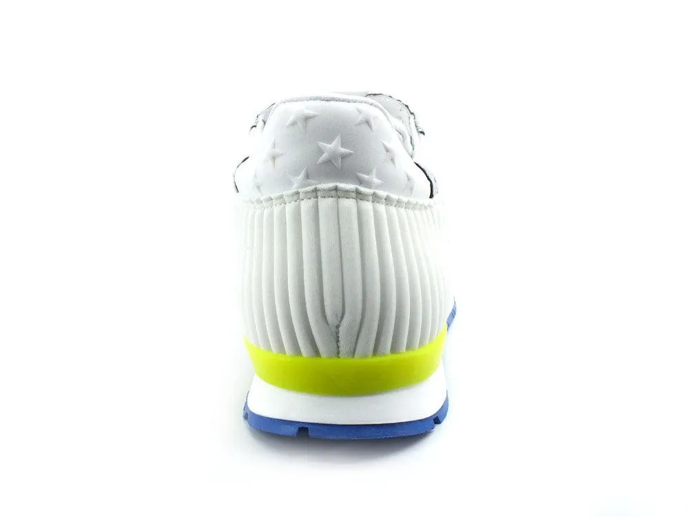 L4K3 Mr. Big Old School Sneaker Running White Fluo F09-OLD