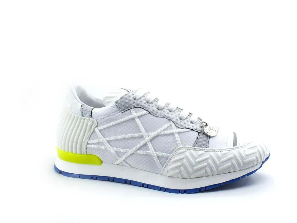 L4K3 Mr. Big Old School Sneaker Running White Fluo F09-OLD