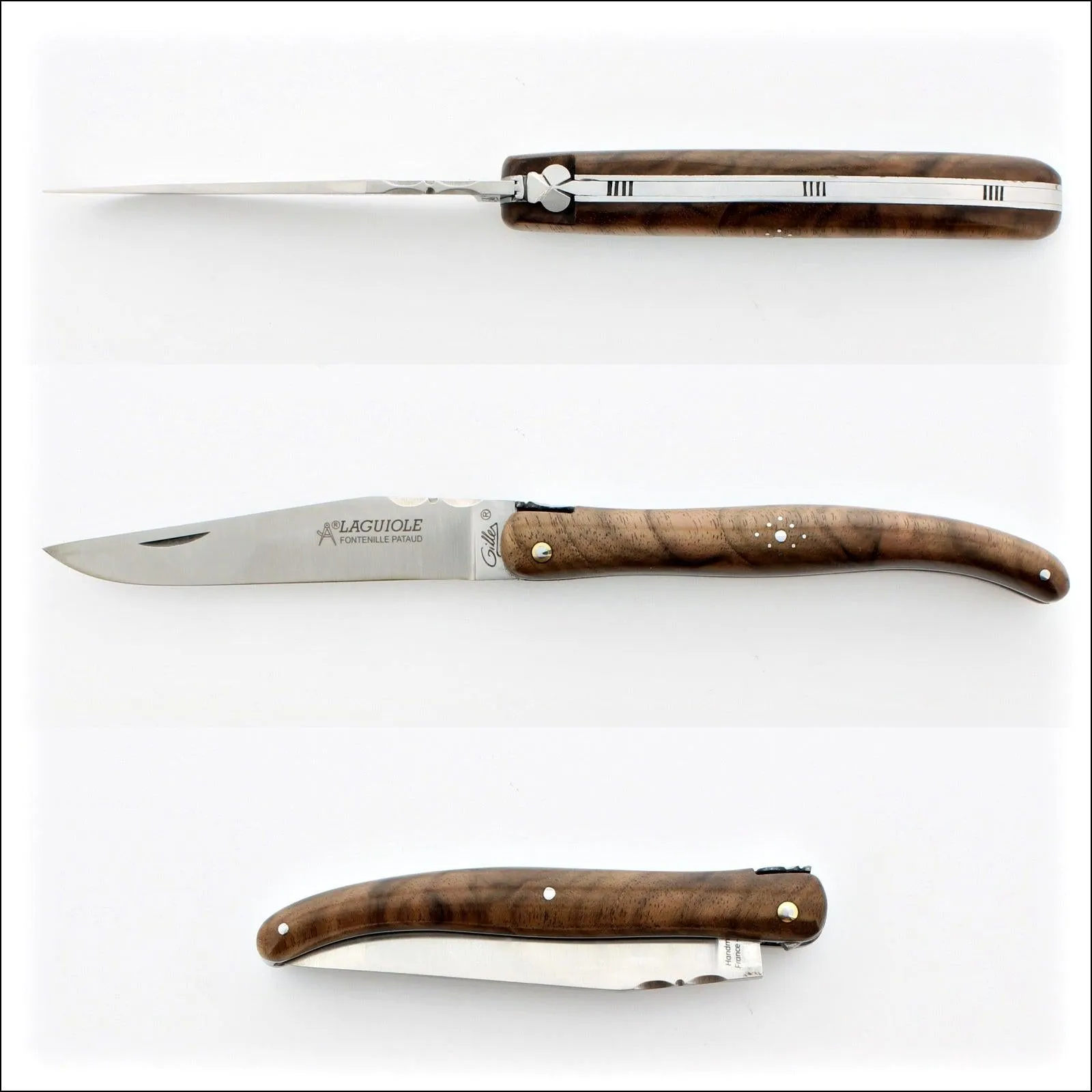 Laguiole Full Handle 12 cm Old school Walnut