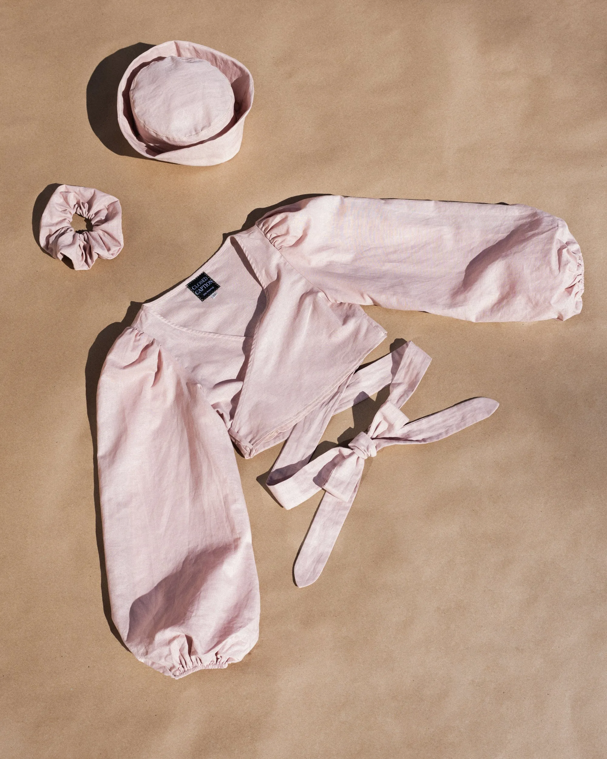 Linen Essentials Set in Rose