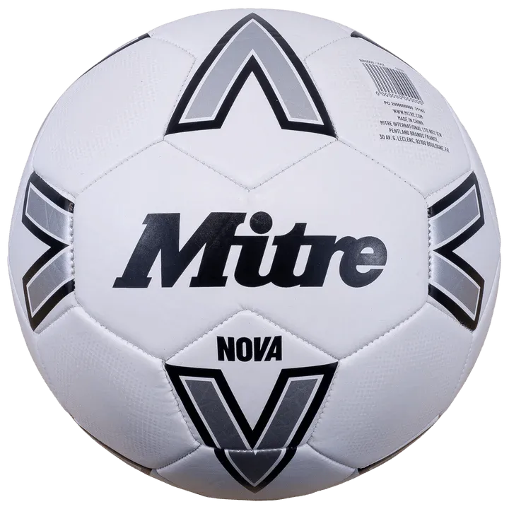 MITRE NOVA 24 BLACK/WHITE SOCCER BALL