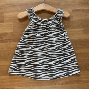 NWT H&M Zebra Tank 2T