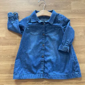 Old Navy Chambray LS Dress 18/24M