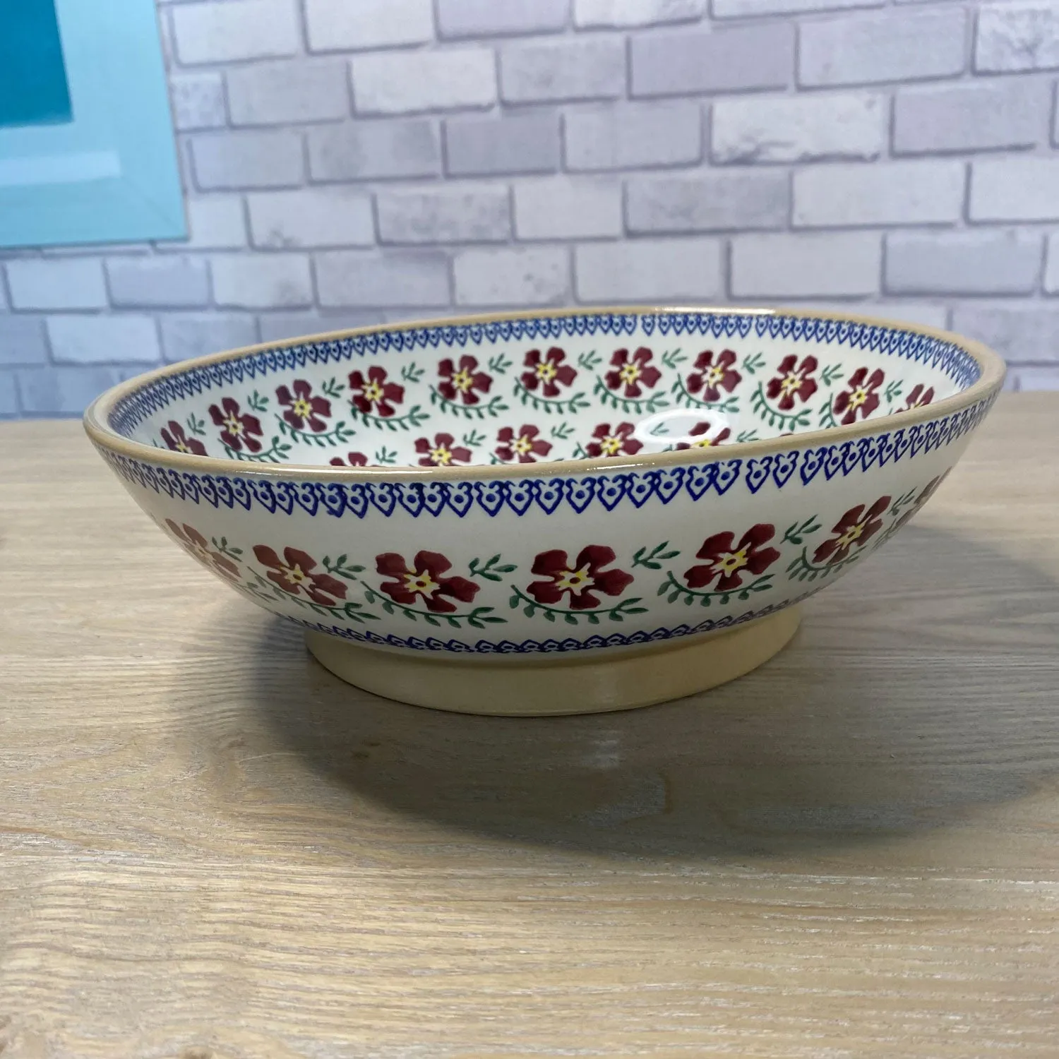 Old Rose Fruit Bowl