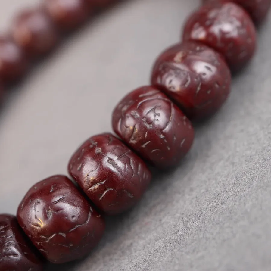 Old Tibetan Bodhi Seed Mala Prayer Beads