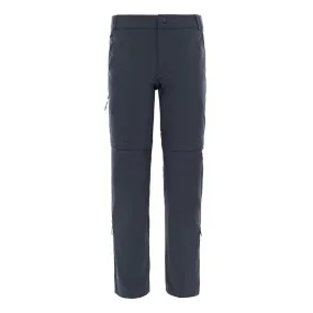 Pantaloni Donna The North Face Convertibili Exploration Grigio Scuro