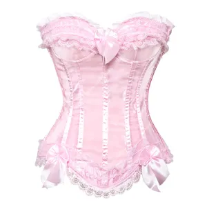 Pink Corsets Vintage Top