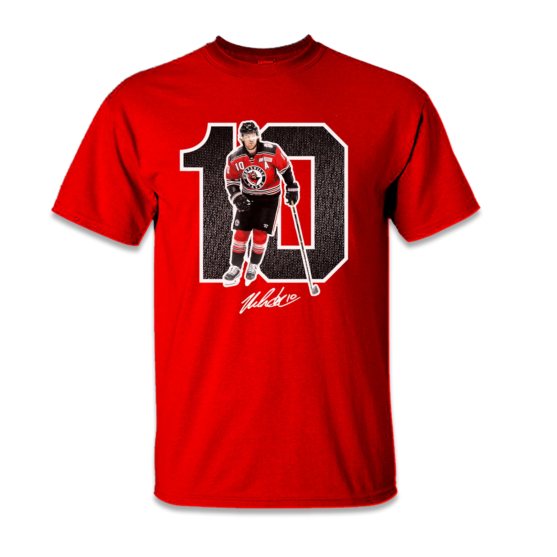 "10 Forever" Nolan Kaiser Jersey Retirement T-shirt