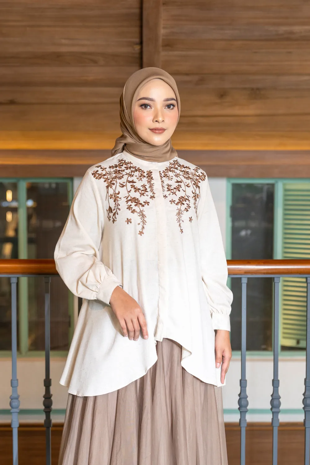 Rumi Shirt Old Lace