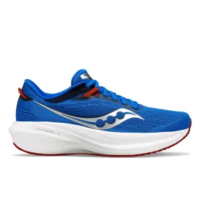 Mens Saucony Triumph 21 - Cobalt Blue/Silver Running Shoes 