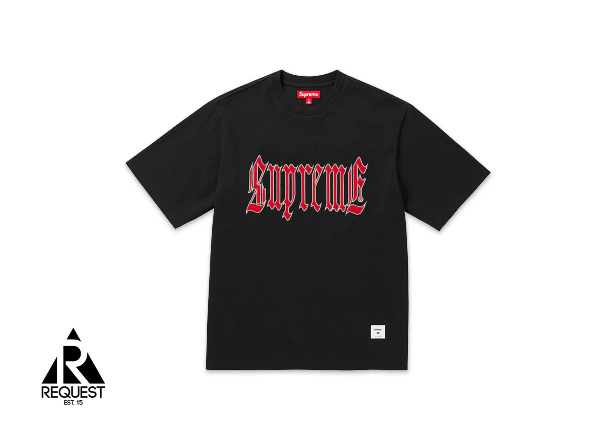 Supreme Old English S/S Top “Black”