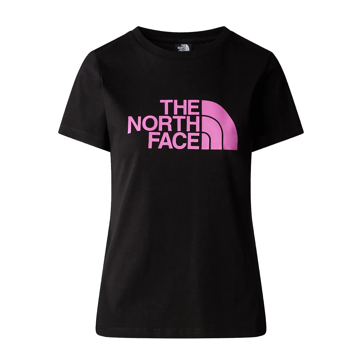 T-shirt Donna The North Face S/S Easy Nero / Rosa