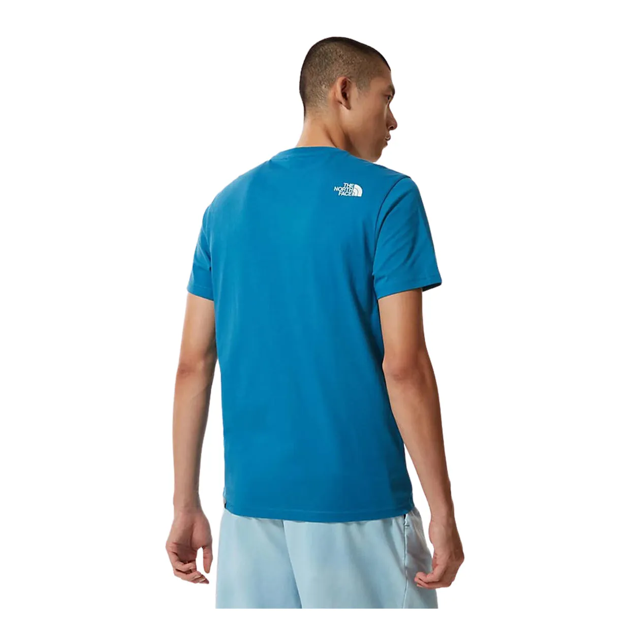 T-shirt The North Face Simple Dome Azzurro