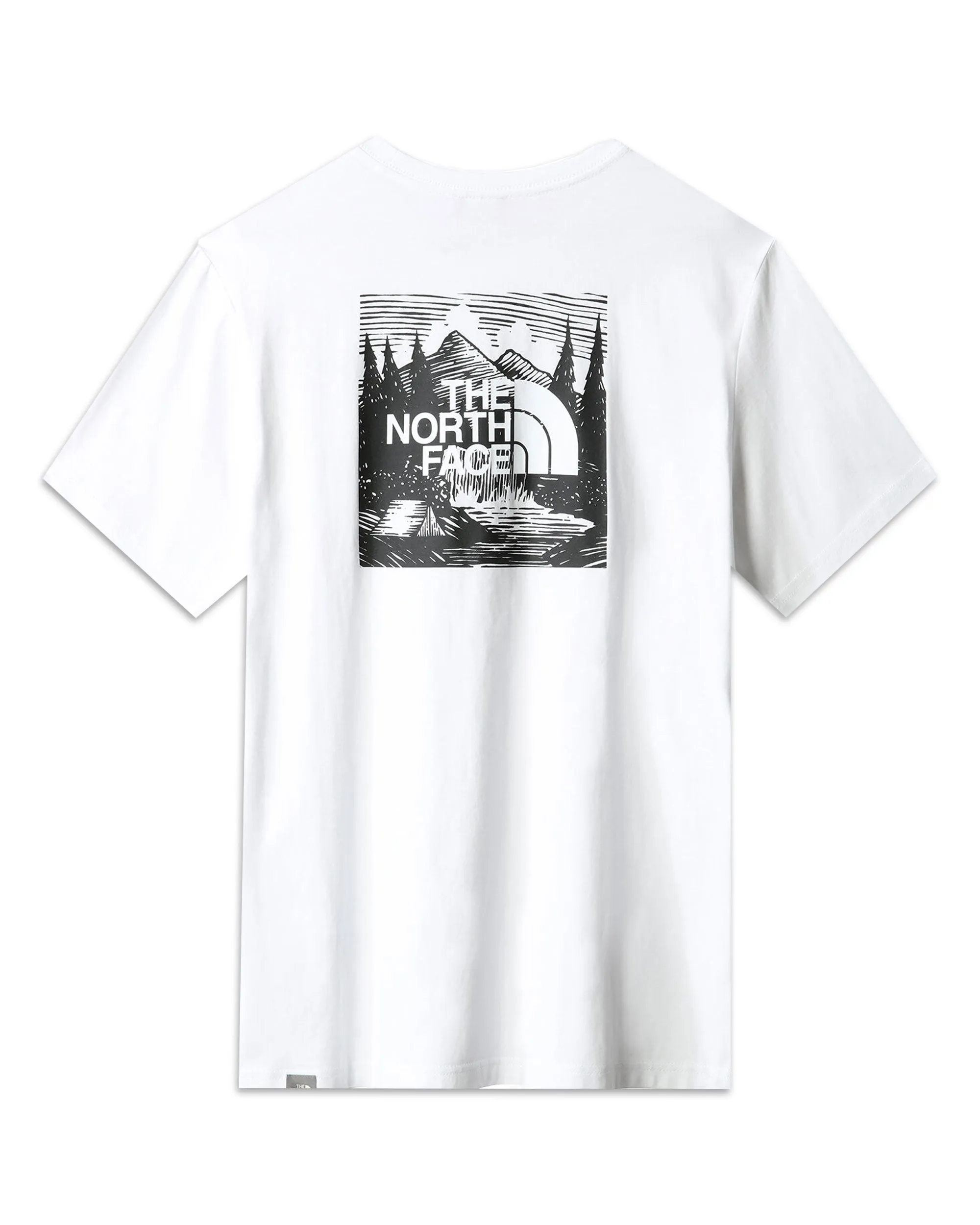 T-Shirt Uomo The North Face Redbox Celebration Tee Bianco