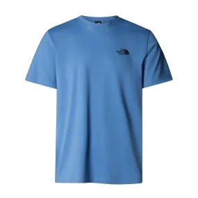 T-shirt Uomo The North Face Simple Dome Azzurro