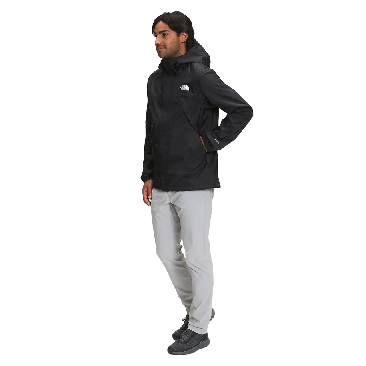 The North Face Antora NF0A7QEYJK3 men's rain and wind jacket black