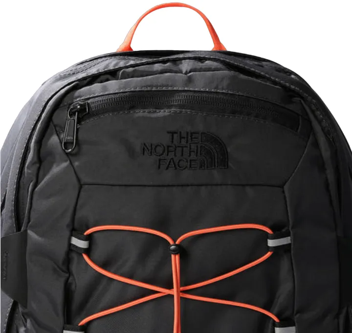 The North Face Classic Borealis Backpack 28 liters NF00CF9CI2M asphalt gray orange