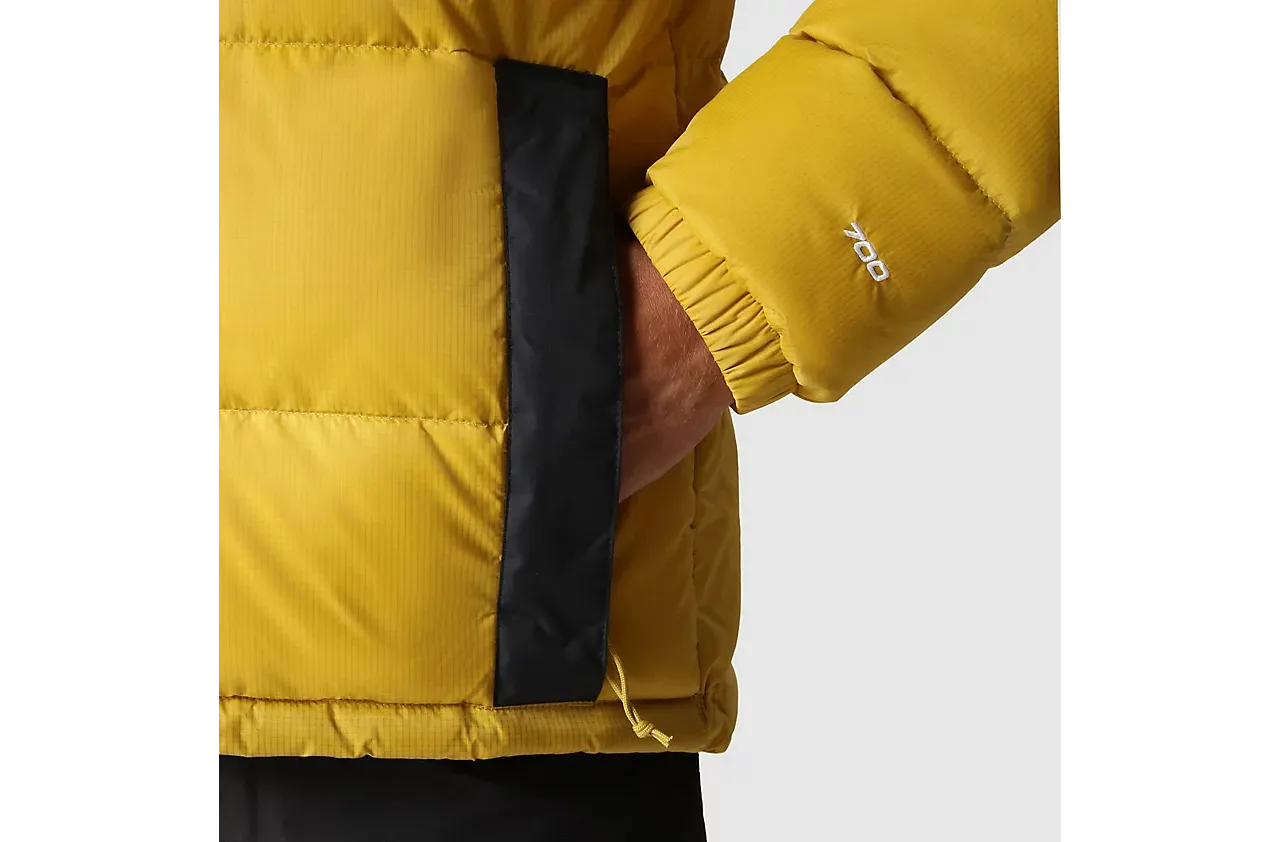 The North Face Diablo men's down jacket NF0A4M9J81U yellow gold black 