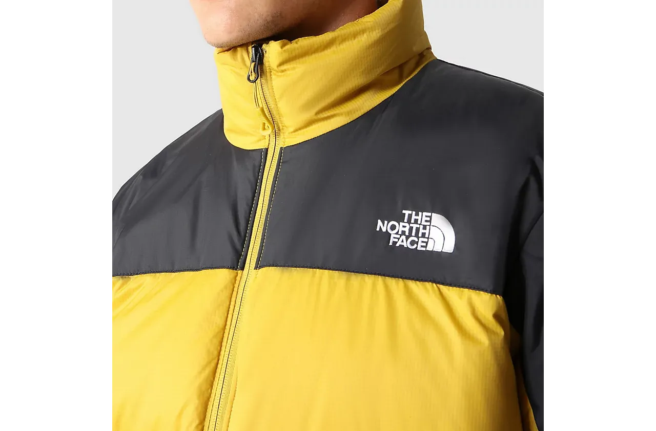 The North Face Diablo men's down jacket NF0A4M9J81U yellow gold black 