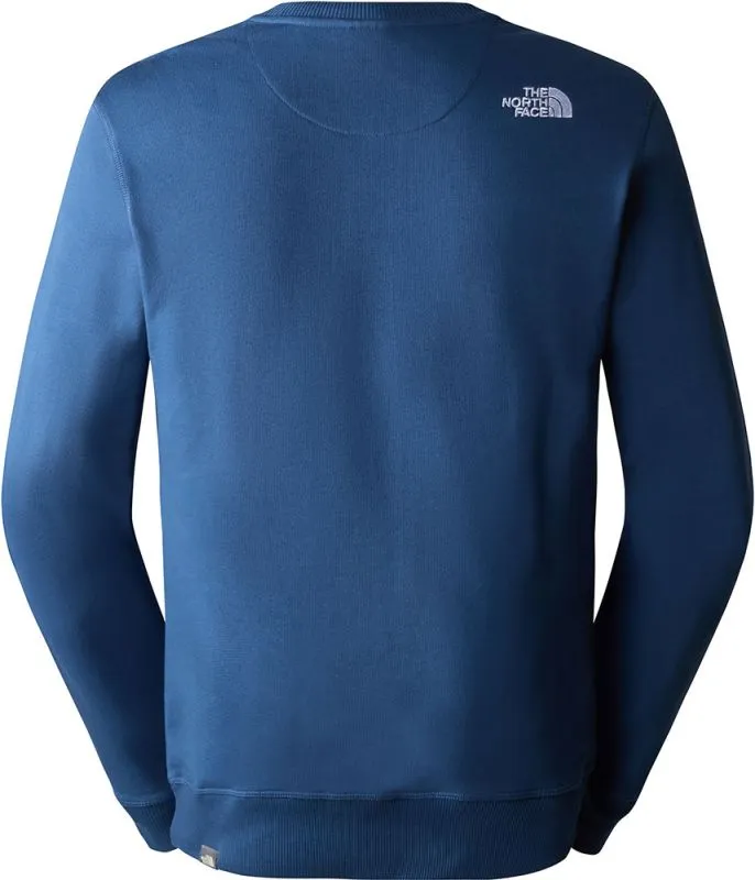 The North Face Drew Peak Crew men's crewneck sweatshirt NF0AT1EHDC1 shady blue